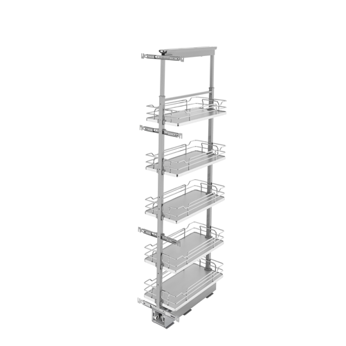 5322UT-BCSC-6-GR - Base Cabinet Pullout Utensil Organizer w/ Blum  Soft-Close - Rev-A-Shelf - Simply Kitchens