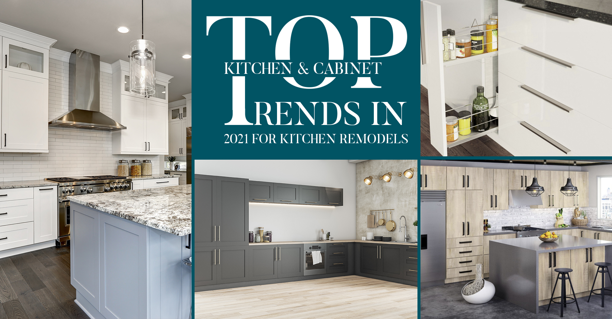 Top Kitchen and Cabinet Trends in 2021 for Kitchen Remodels
