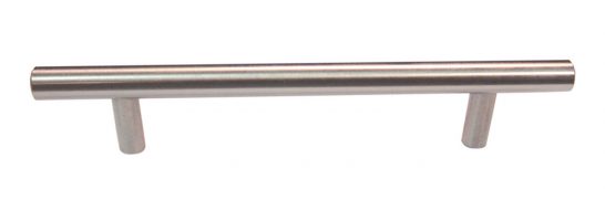 Pull - Modern Bar - 10" - Brushed Nickel