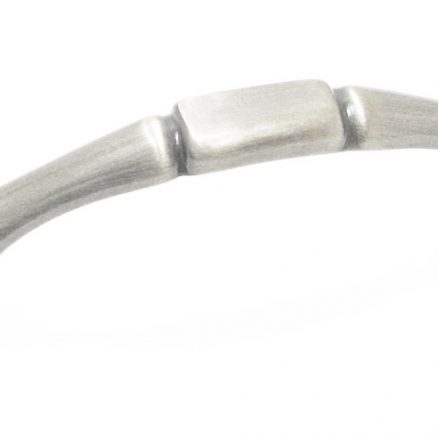 Pull - Traditional Arch Handle - 4" - Brushed Nickel