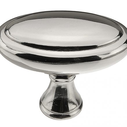 Knob - Traditional Oval - 1" - Nickel