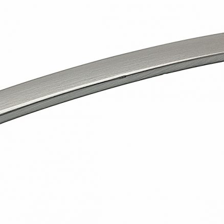 Pull - Contemporary Arch Handle - 4" - Brushed Nickel