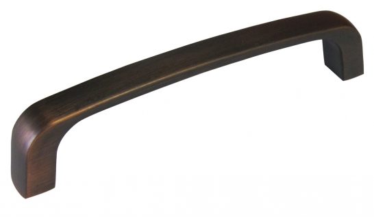 Pull - Contemporary Arch Handle - 4" - Brushed Oil Rubbed Bronze