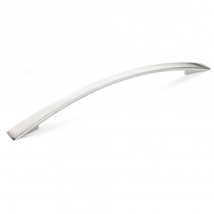 Pull - Contemporary Bow - 9" - Brushed Nickel