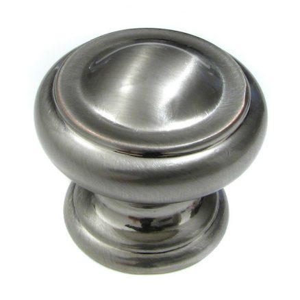 Knob - Traditional Beveled - 1" - Brushed Nickel