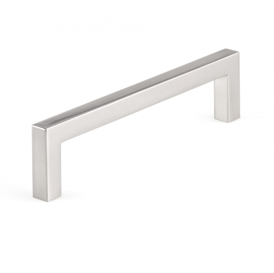 Pull - Contemporary Right Angle - 5" - Brushed Nickel