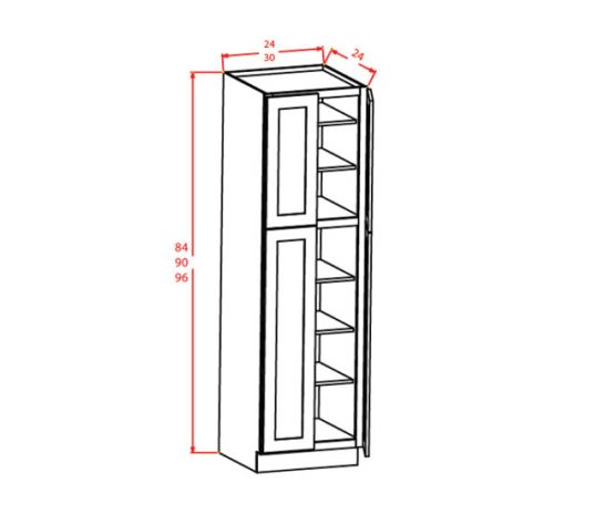 SA-U309624 - Utility Cabinets With Four Doors - 30 inch